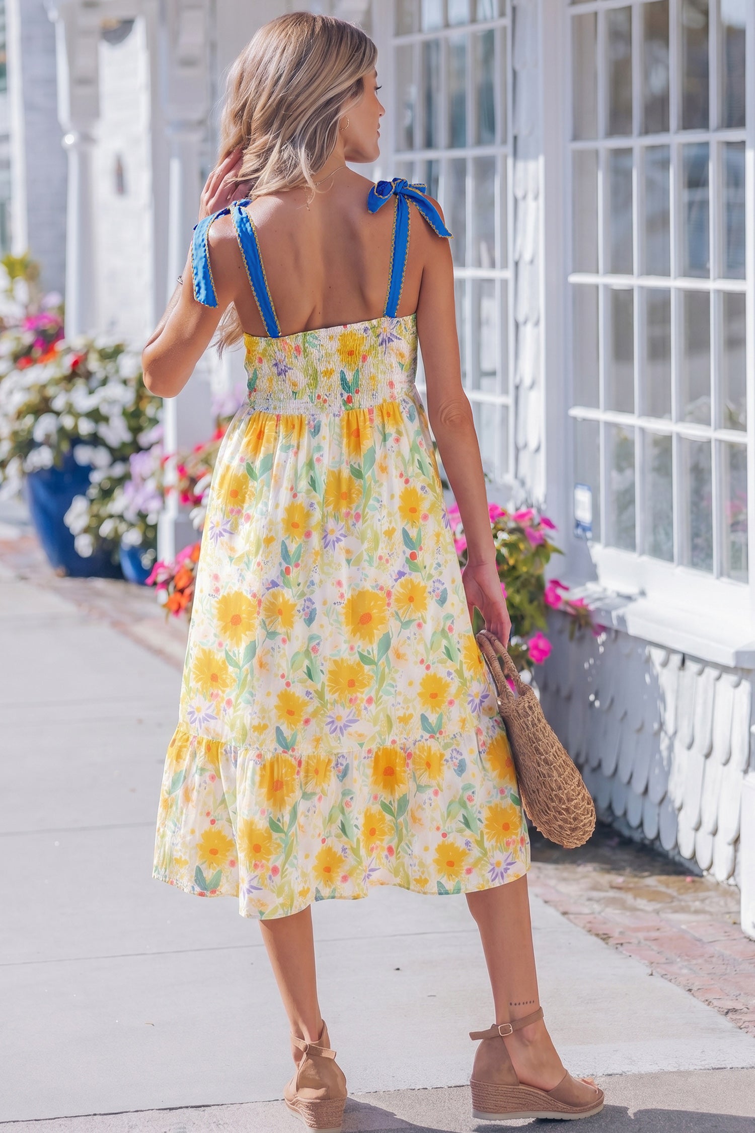 Emilia Straps High Waist Dress