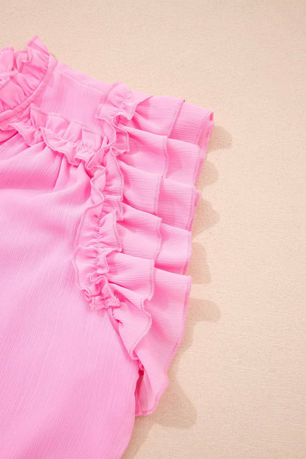 Milena Ruffle Short Sleeve PLUS Blouse