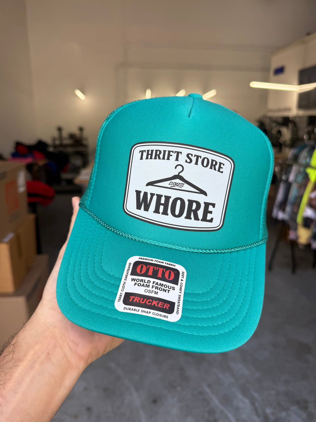 Thrift Store Whore Trucker Hat