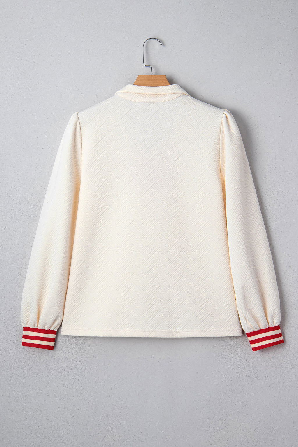 Danna Zipped Collar Pullover Top
