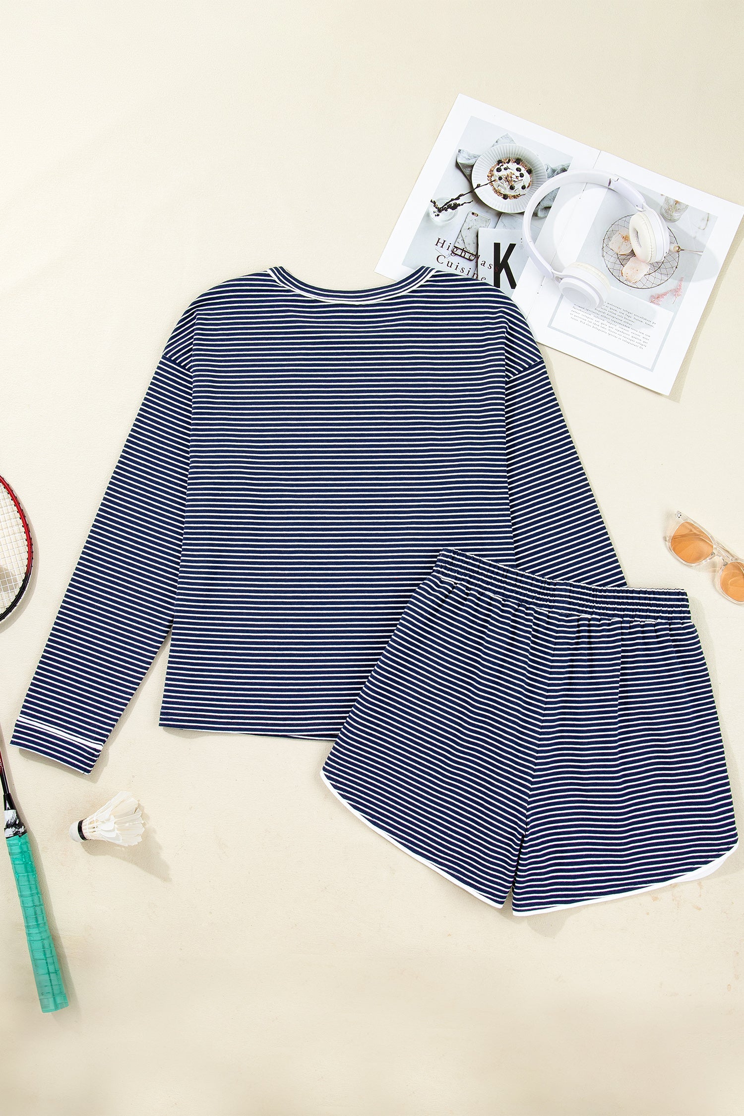 Georgia Lounge Set Long Sleeve Top