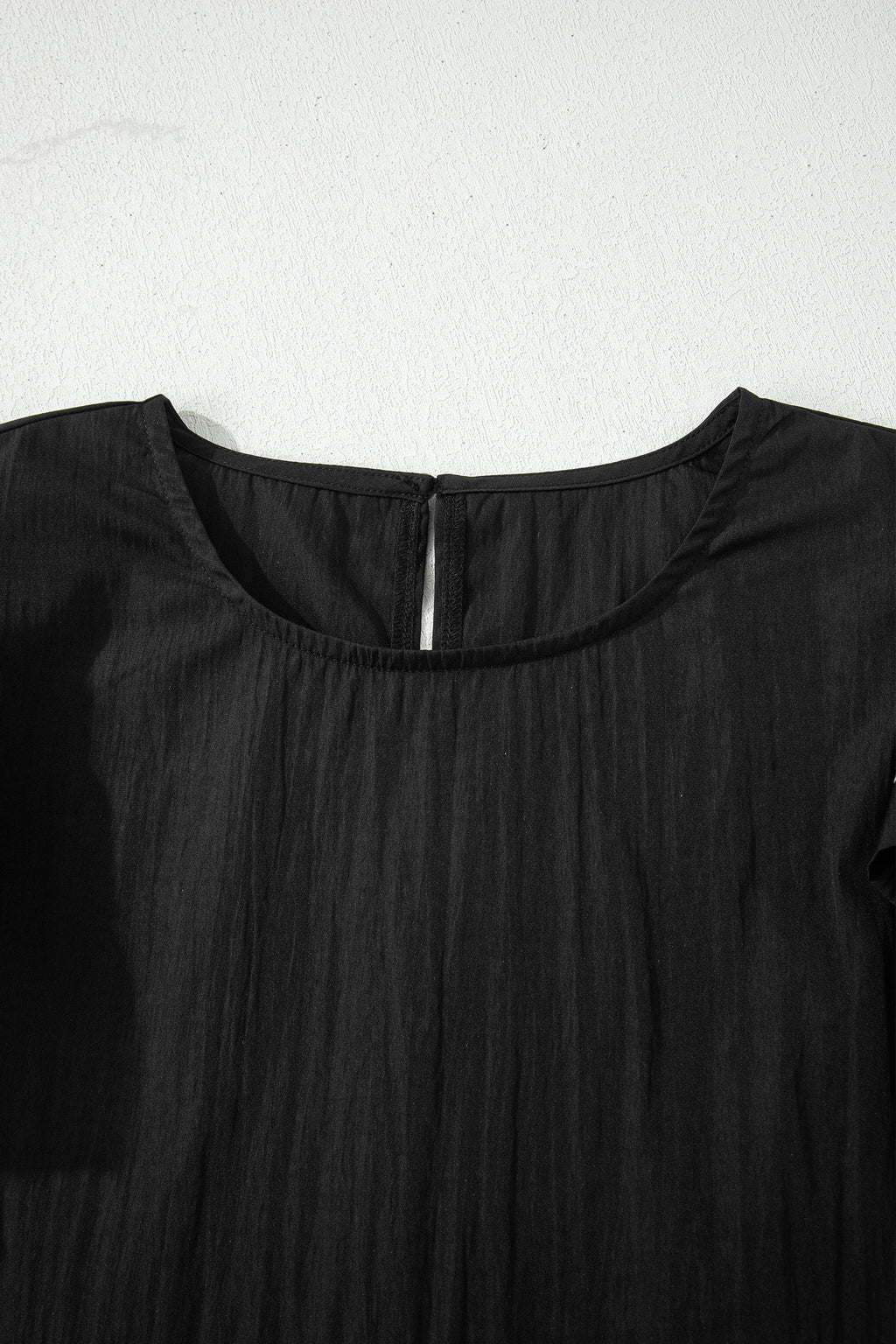 Amani Short Sleeve Textured Blouse