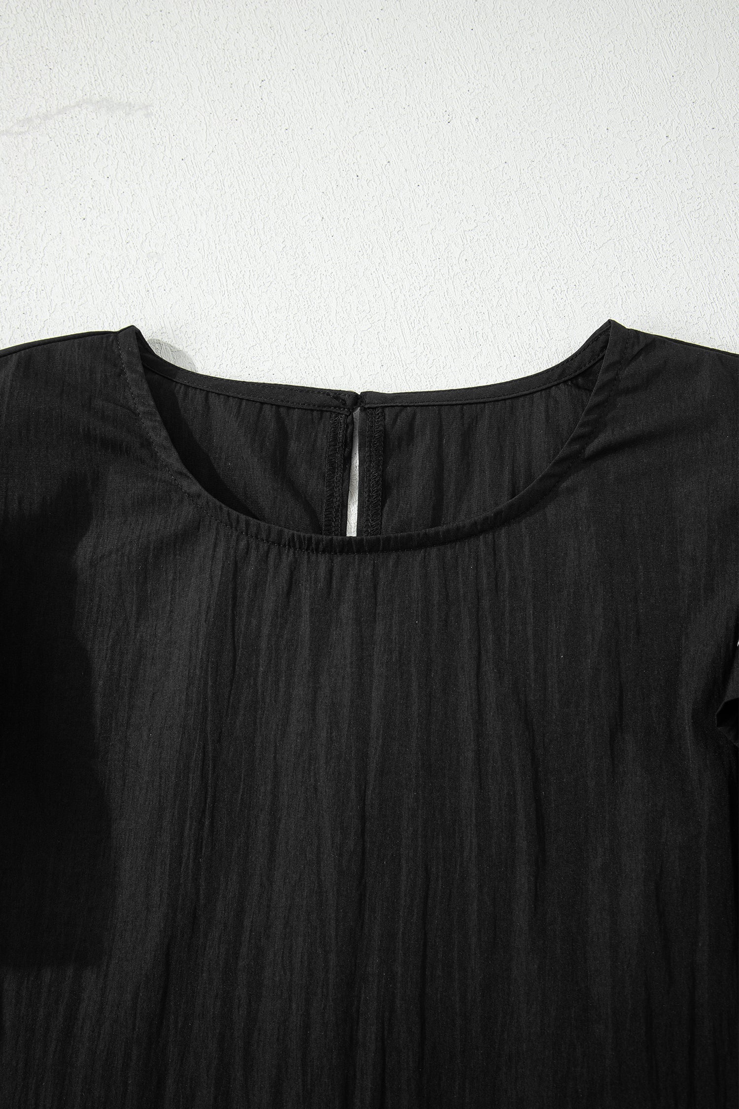 Amani Short Sleeve Textured Blouse