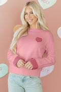 Goldie Cuffed Drop Shoulder Sweater