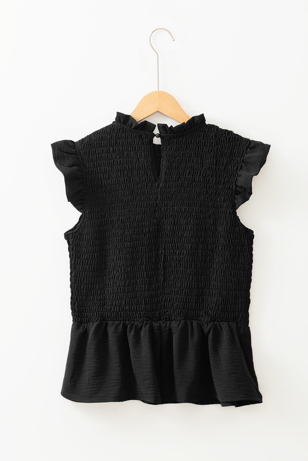 Galilea Shirred Peplum Top