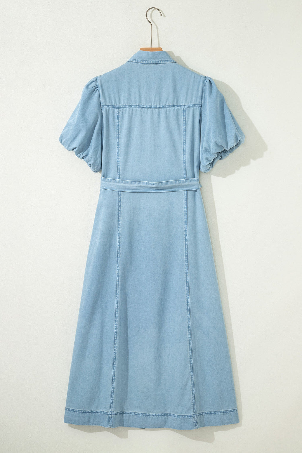Shiloh Bubble Sleeve Long Dress