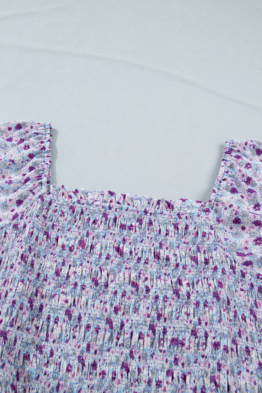 Kelsey Square Smocked Maxi PLUS Dress