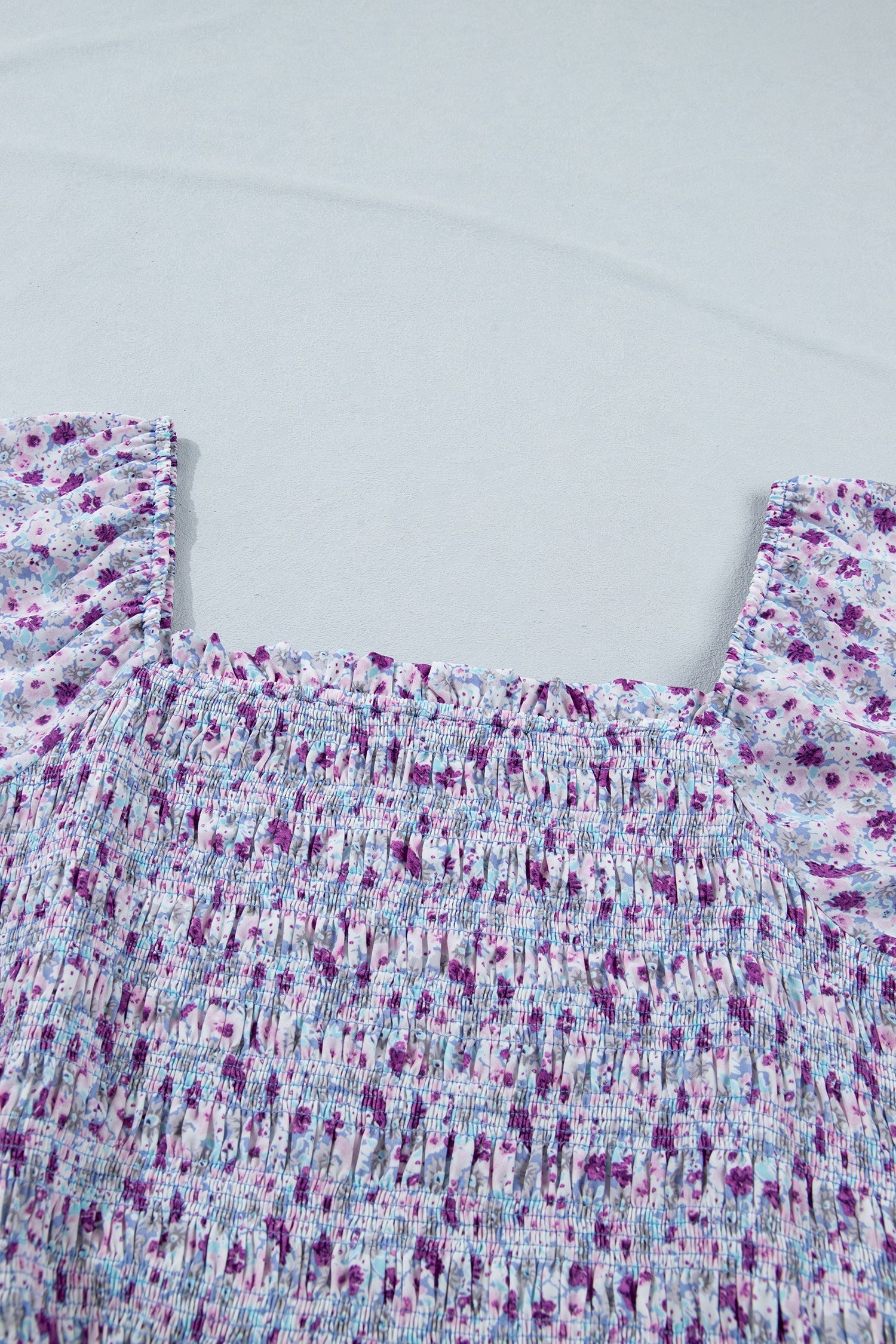 Kelsey Square Smocked Maxi PLUS Dress