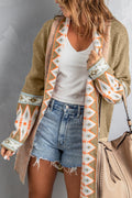 Evelyn Open Front Knitted Cardigan