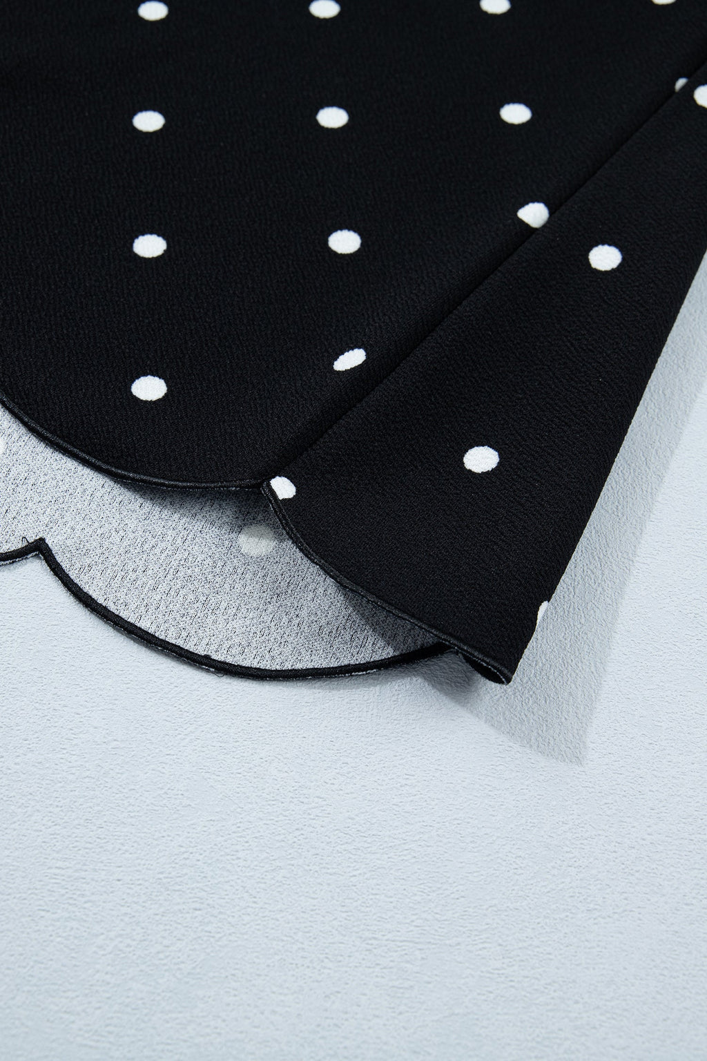 Margaret Dotted Casual PLUS Top