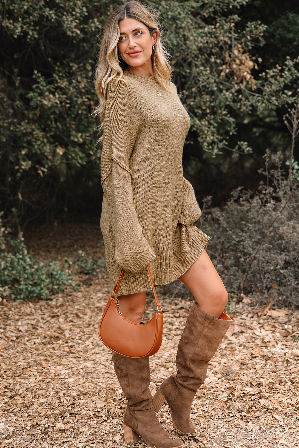 Laylani Drop Shoulder Slouchy Sweater