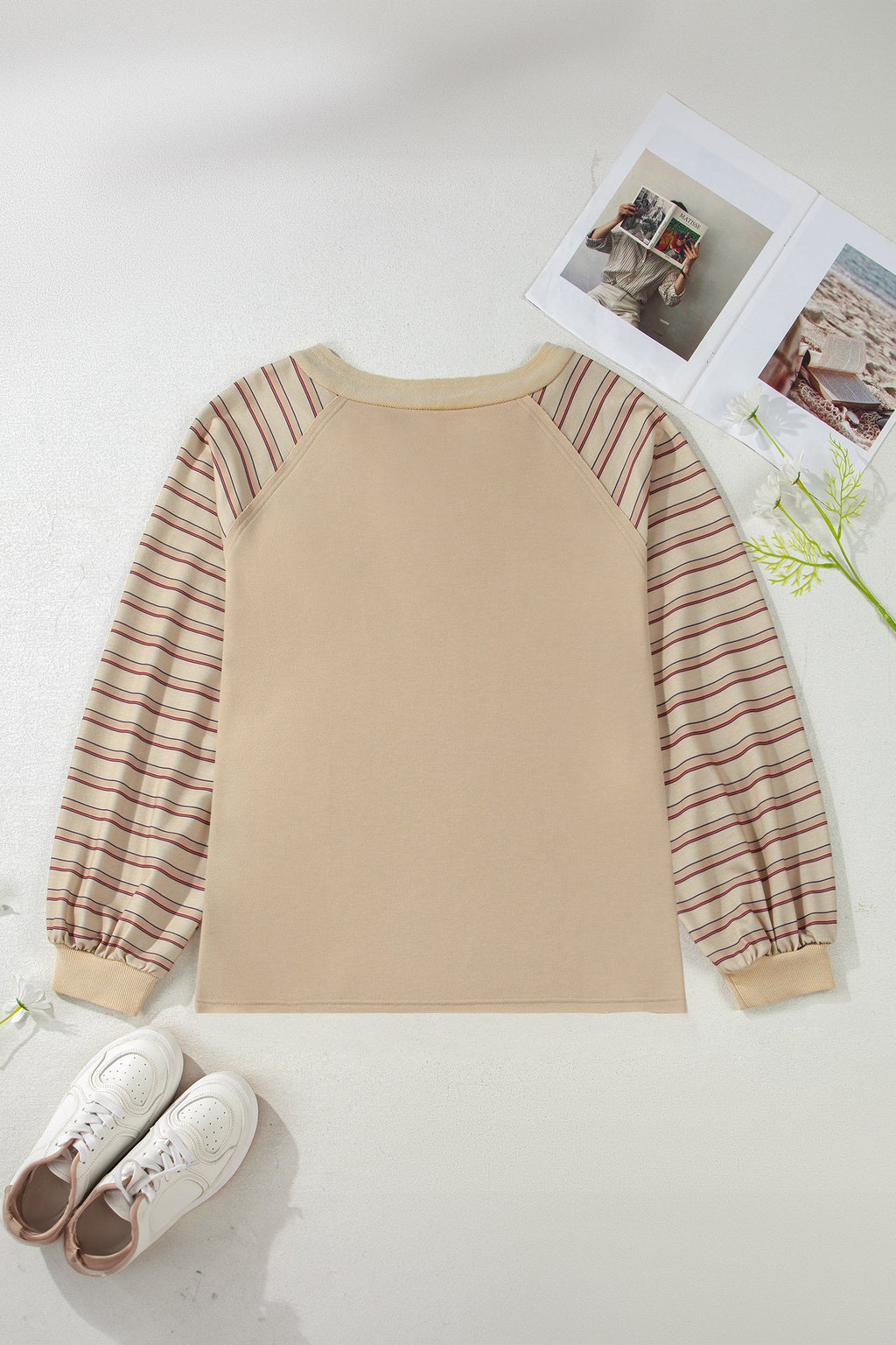 Iris Notched Raw Edge PLUS Jumper