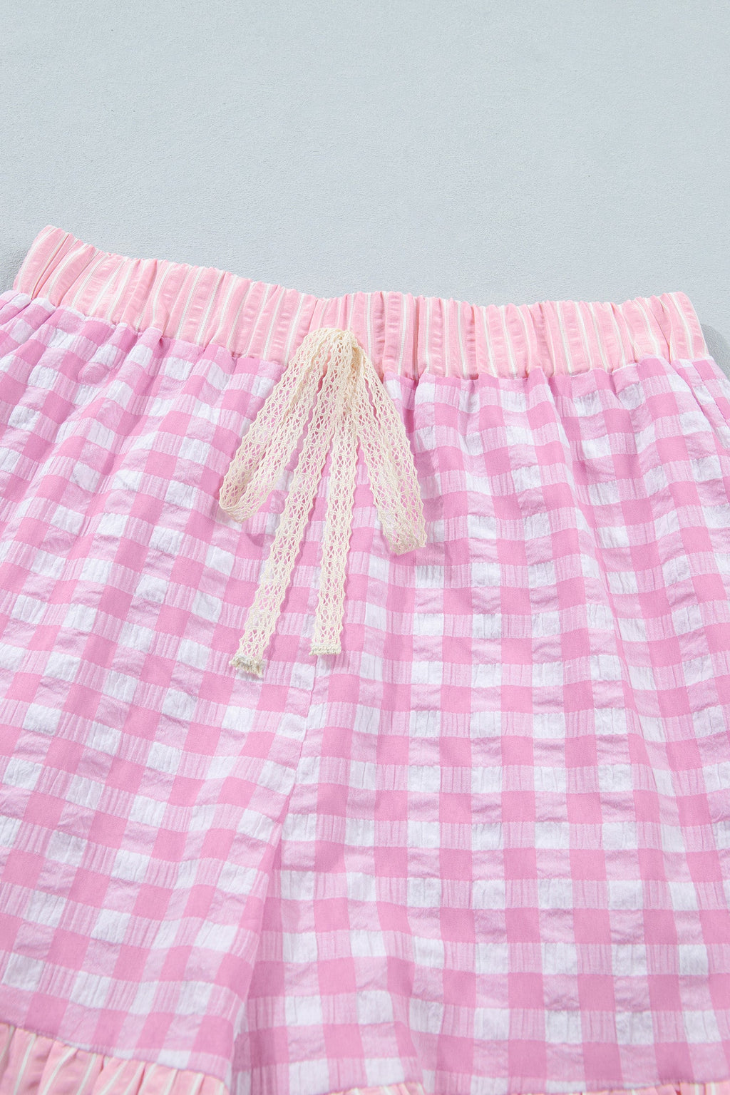 Arleth Detail Lace Tie Shorts