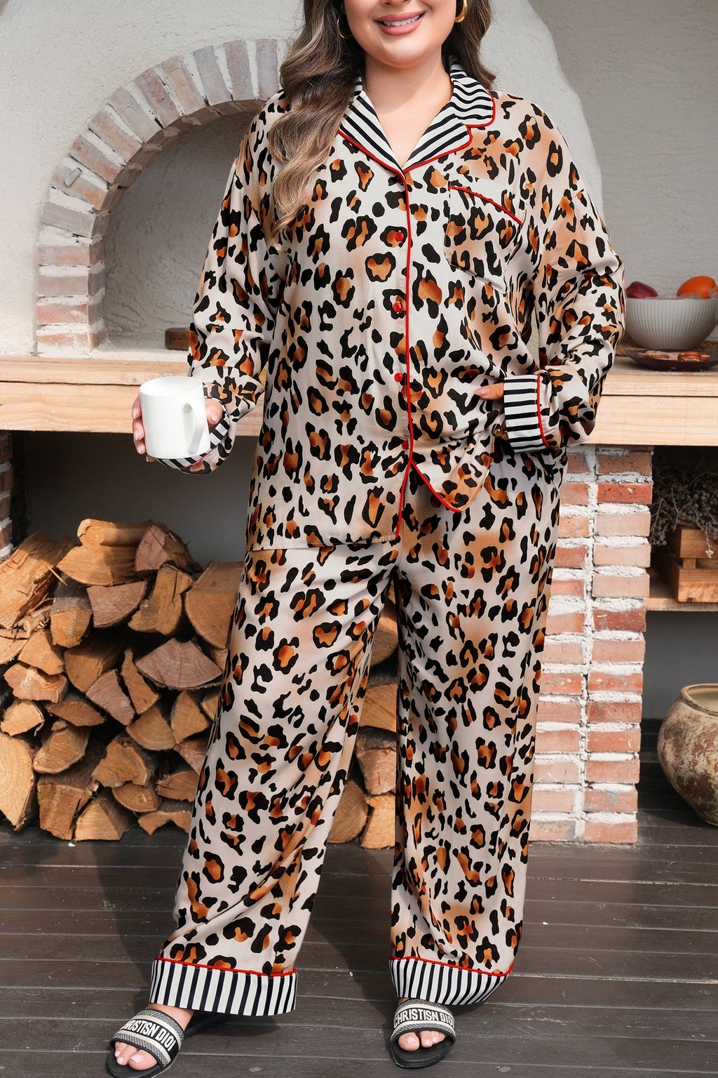 Etta 2pcs Long Pajama PLUS Set