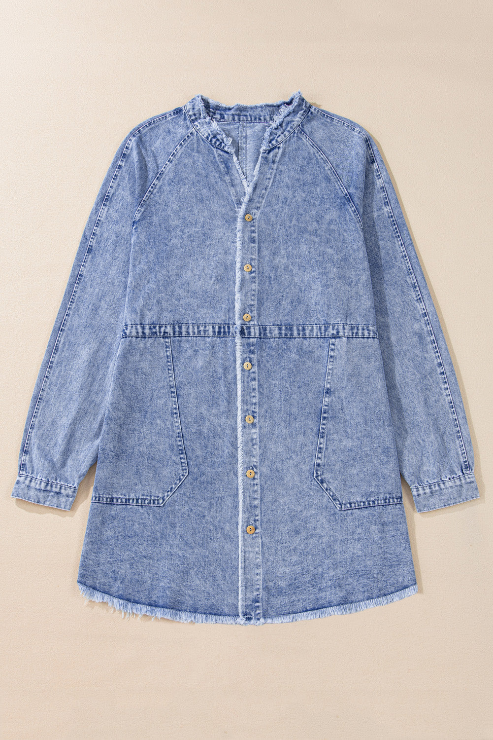 Alana Raw Hem Dress