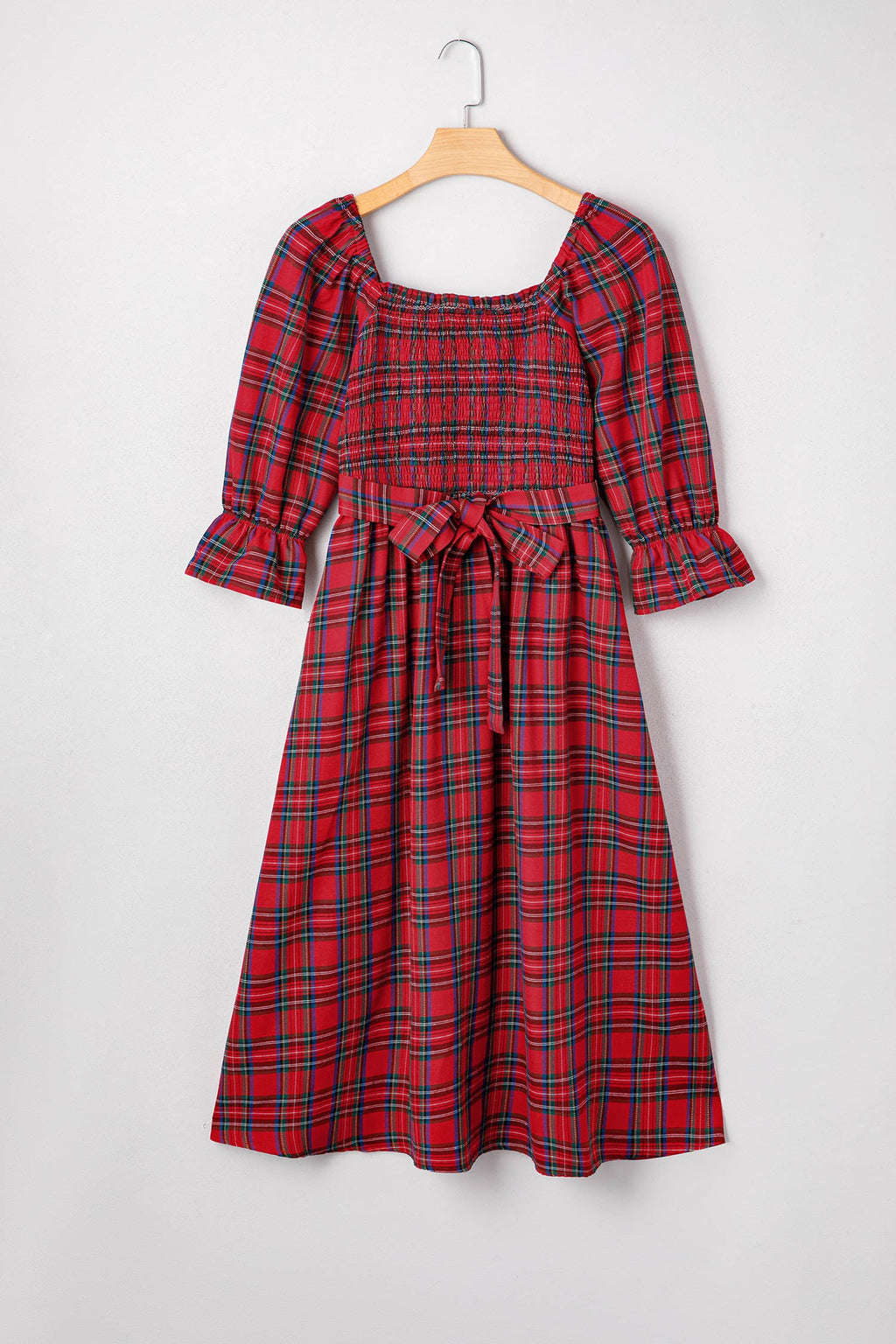 Jazmin Waist Flared Midi Dress