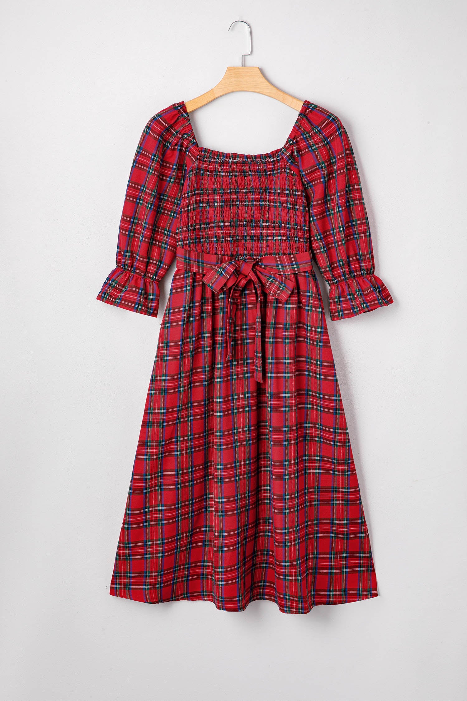 Jazmin Waist Flared Midi Dress