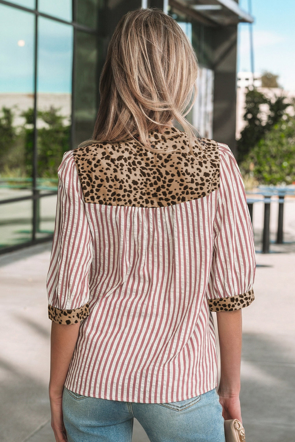 Bianca Down Half Sleeve Shirt