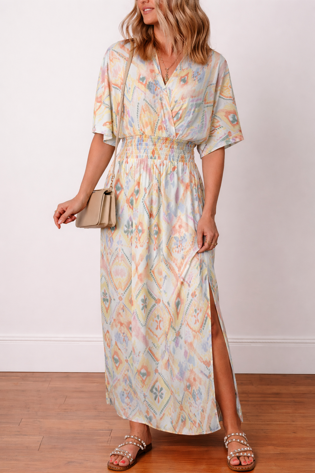 Logan High Waist Maxi Dress