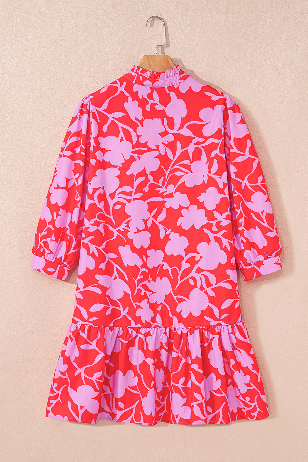 Milan Ruffle Hem Mini Dress