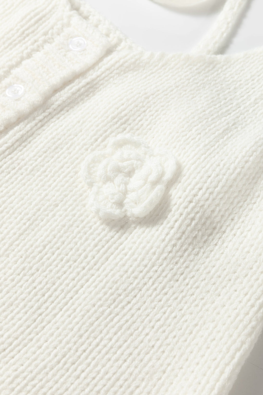 Maddie Flower Spaghetti Straps Sweater