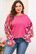 Harmony Sleeve Rib Knit PLUS Top