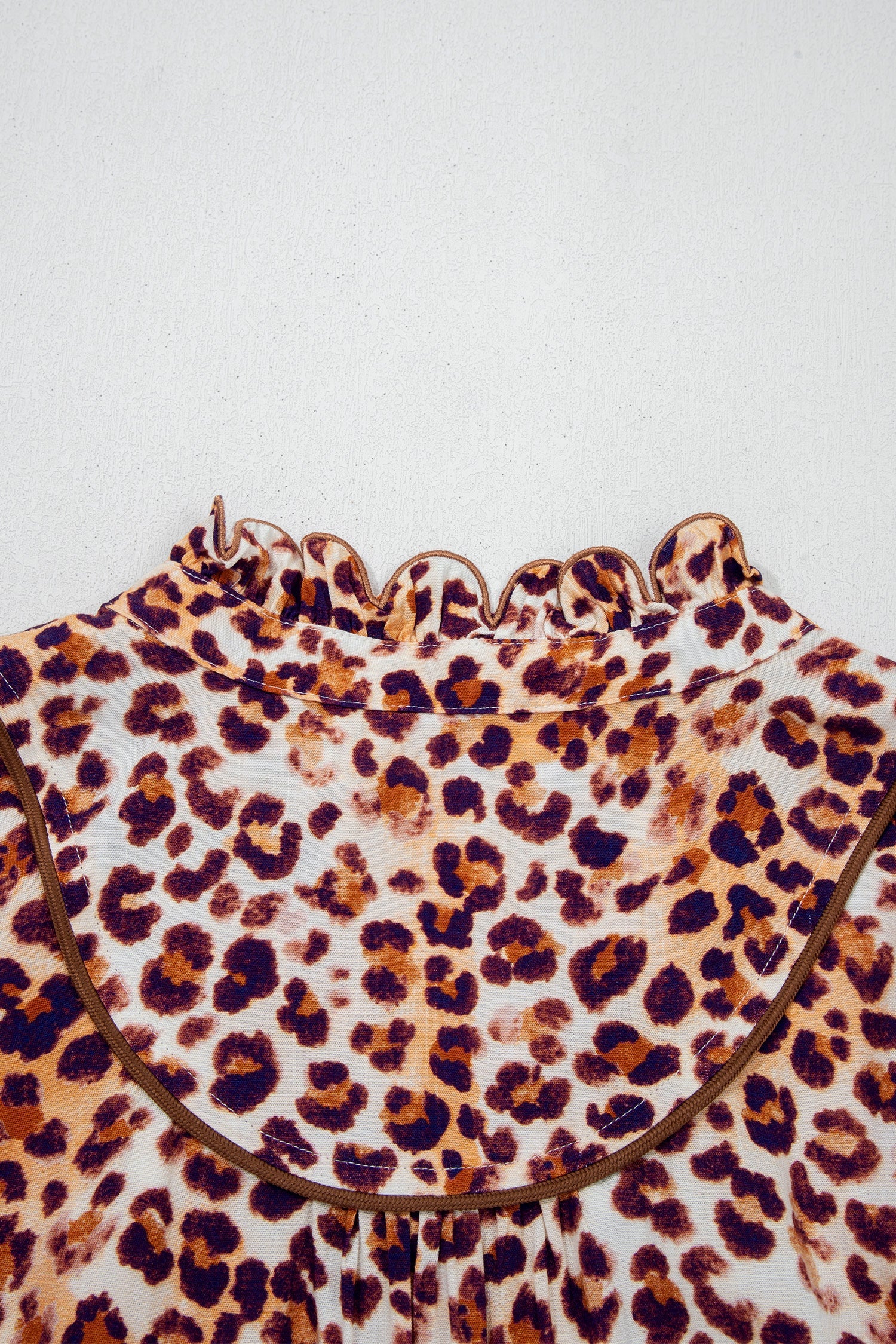 Angelina Frilled Stand PLUS Blouse