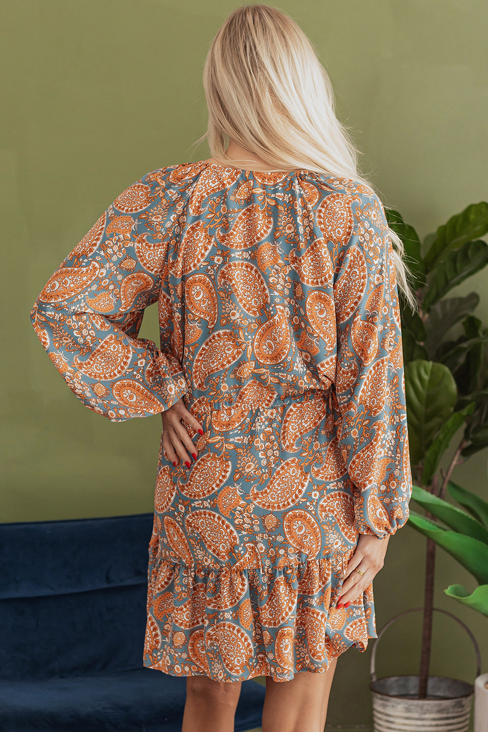 Brynn High Waist Mini Dress