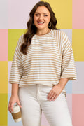 Liv Detail Half Sleeve PLUS Top