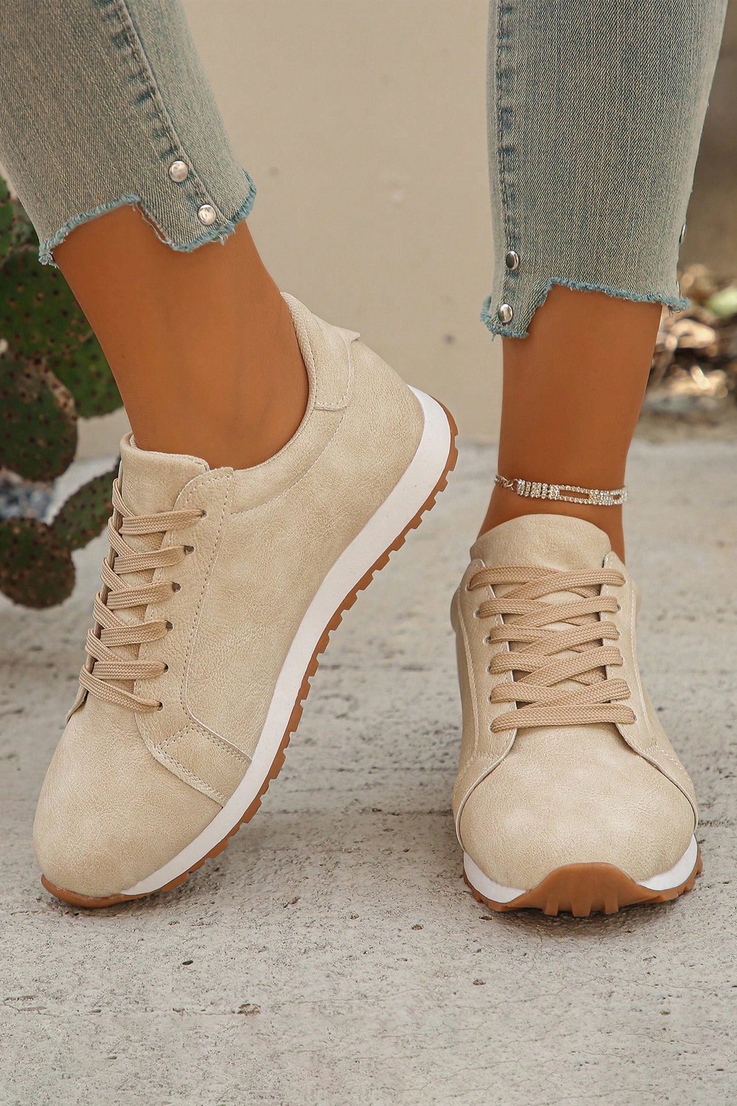 Wren Suede Lace Up Sneakers