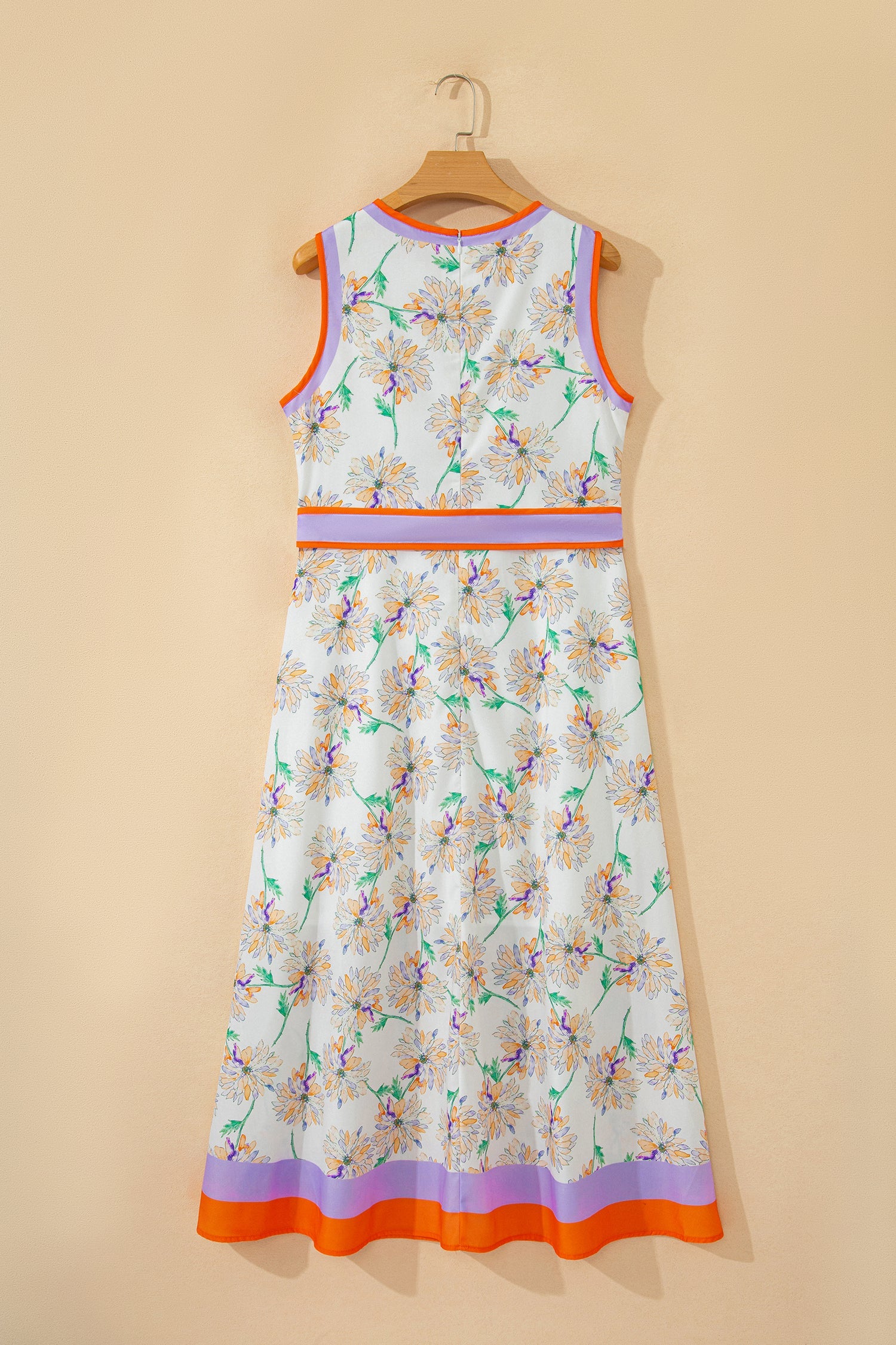 Daphne Belted Sleeveless Maxi Dress