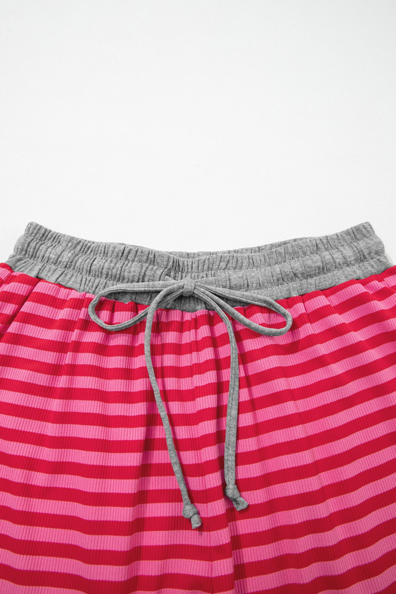 Ocean Waist Casual Ribbed Shorts