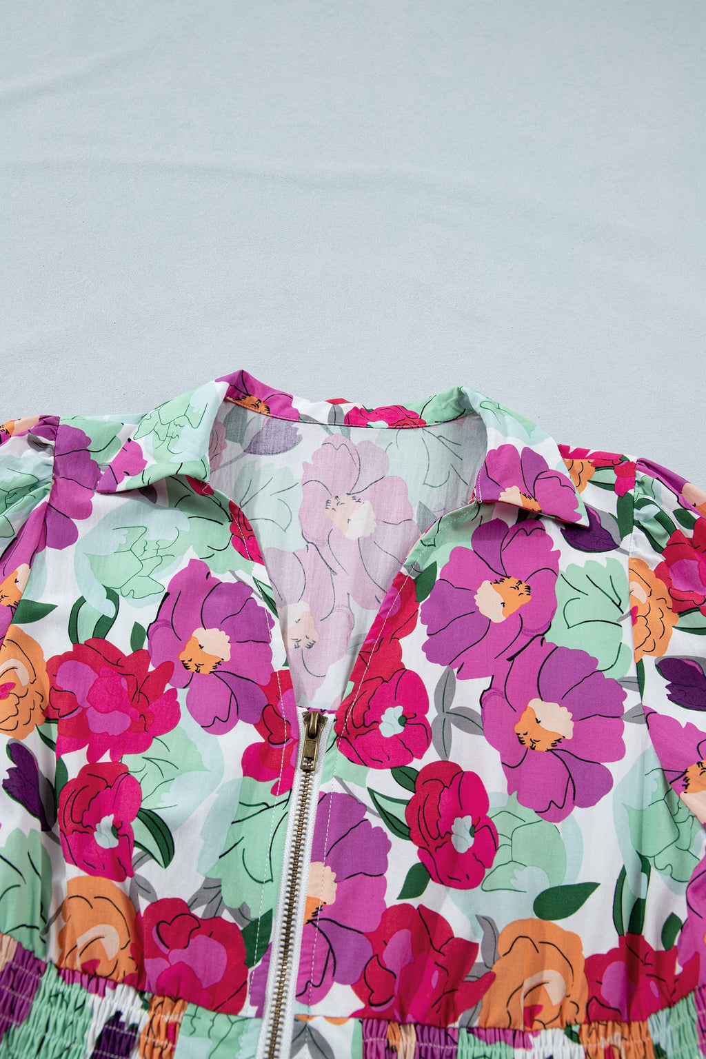 Lisa Puffy Half Sleeve Dress
