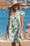 Giuliana Sleeve Shift Mini Dress