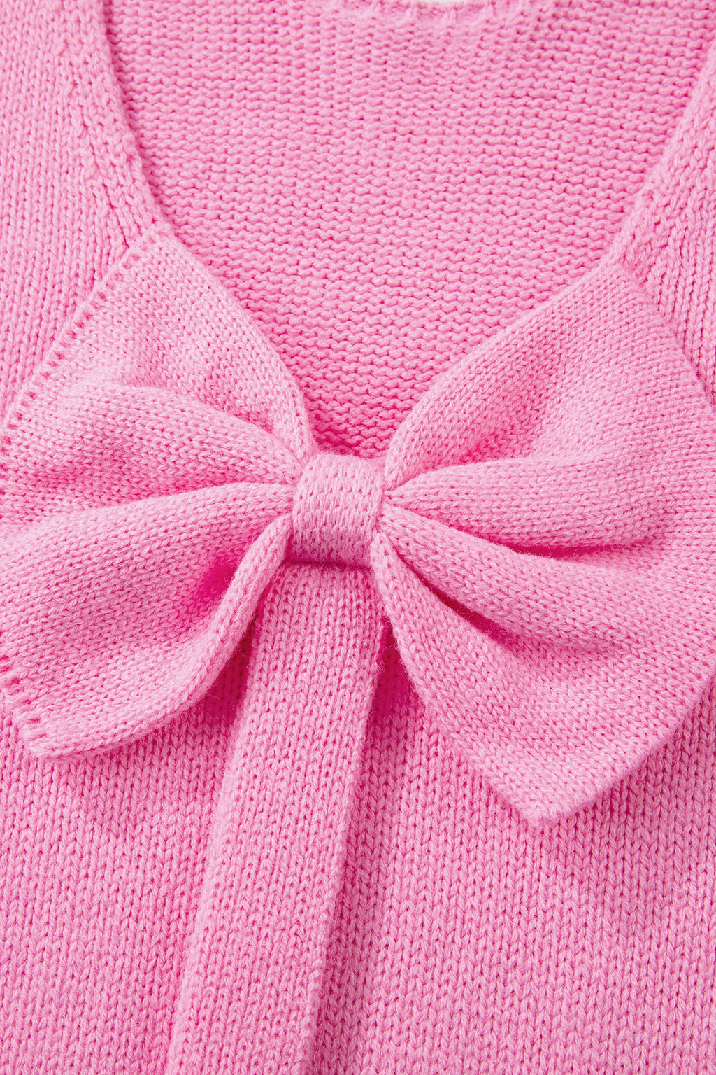 Olivia Backless Bubble Sleeve Sweater