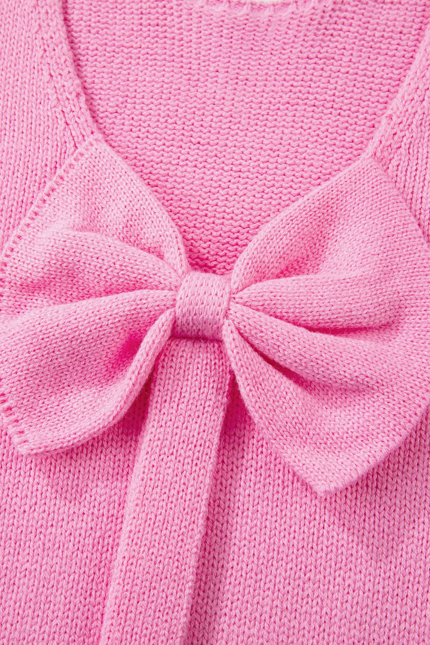 Olivia Backless Bubble Sleeve Sweater