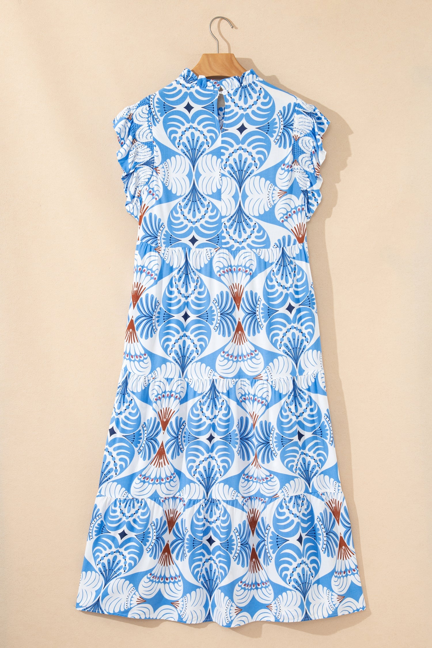 Whitley Sleeve Vacation Long Dress