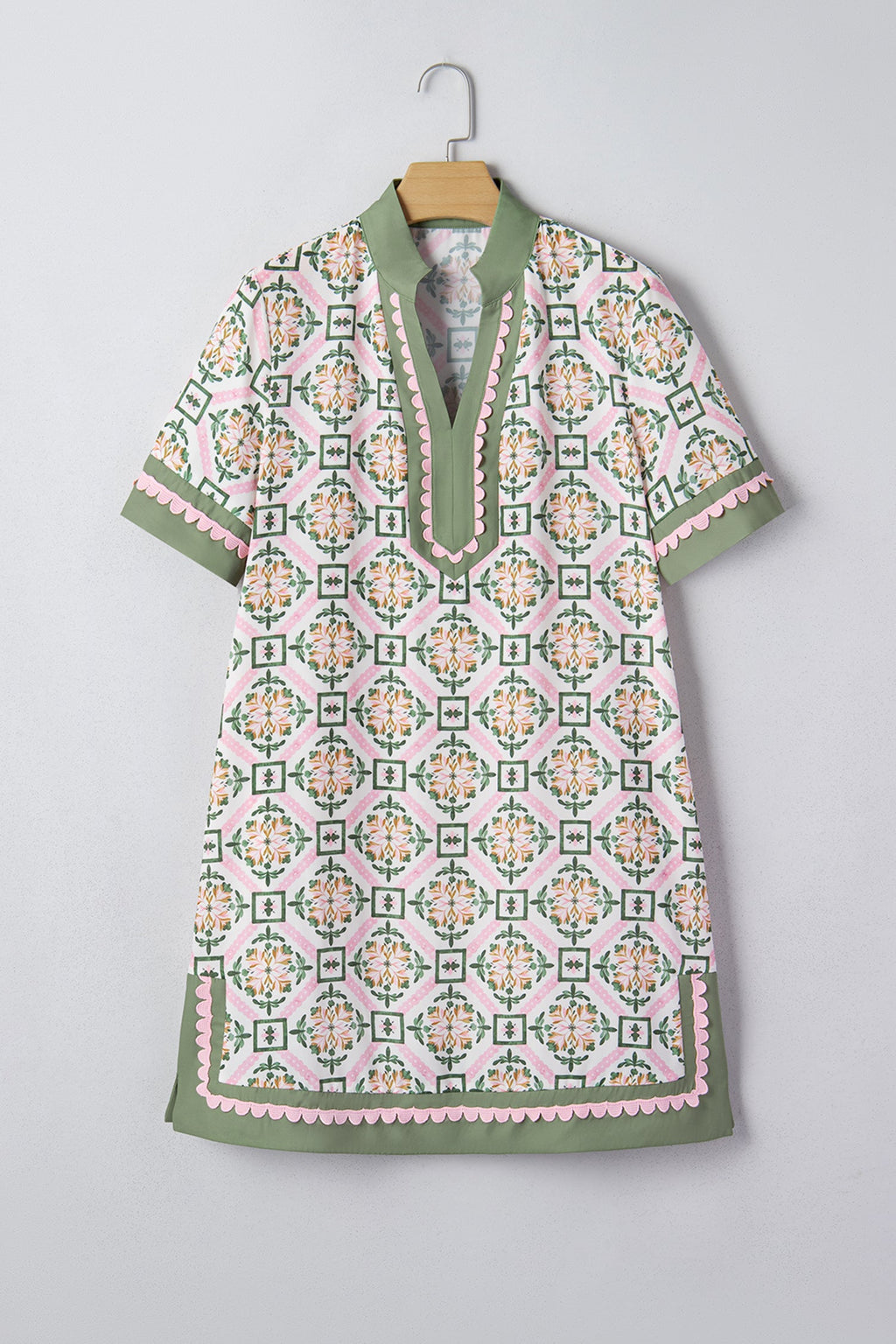 Galilea Sleeve Loose Mini Dress