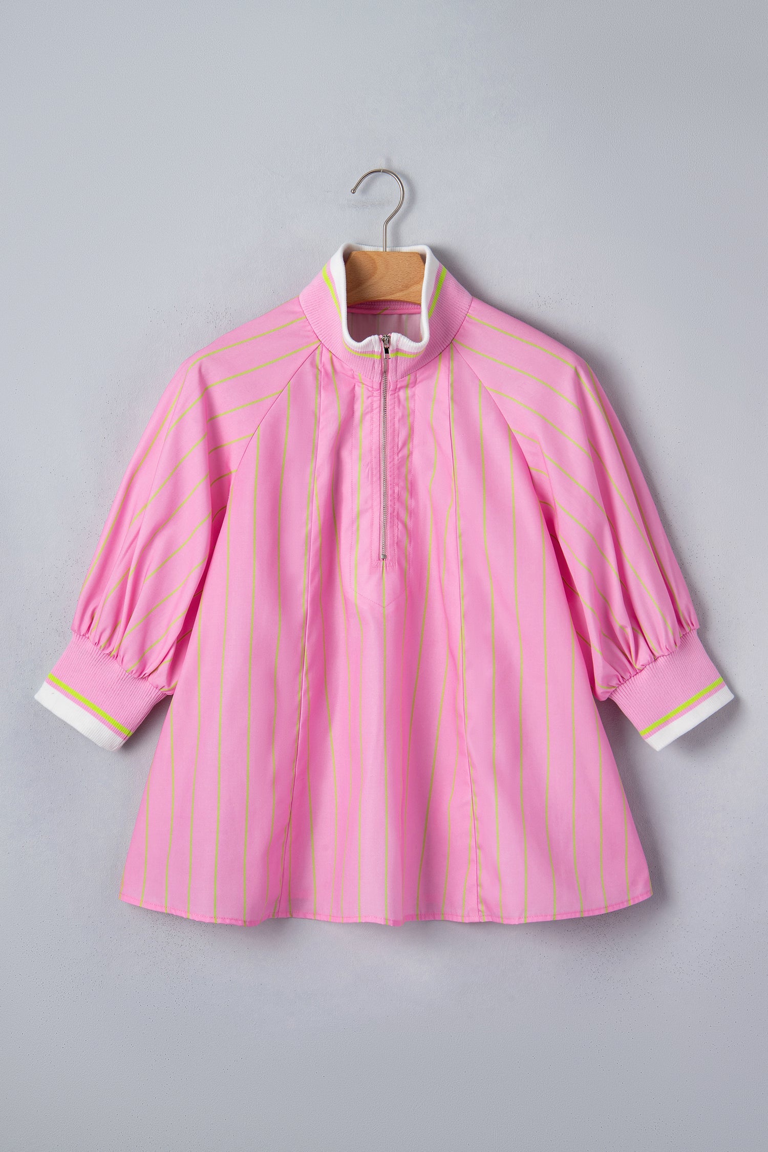 Gwendolyn Cuff Casual Shift Blouse