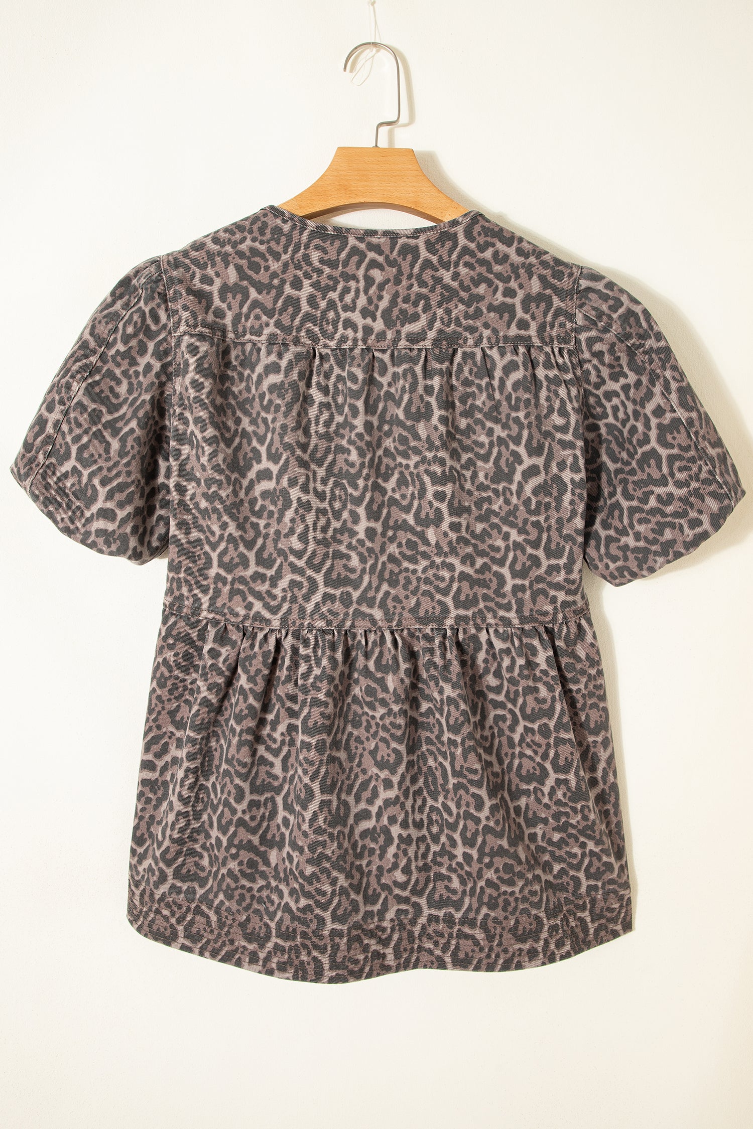 Stephanie Puff Sleeve Babydoll Top