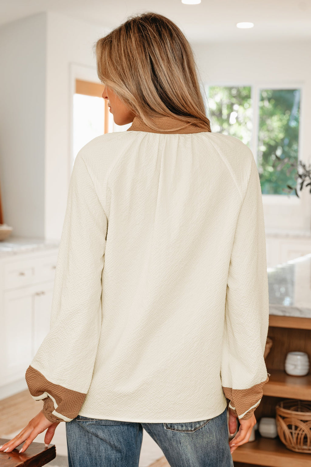Maren Long Sleeve Blouse Long Sleeve Top