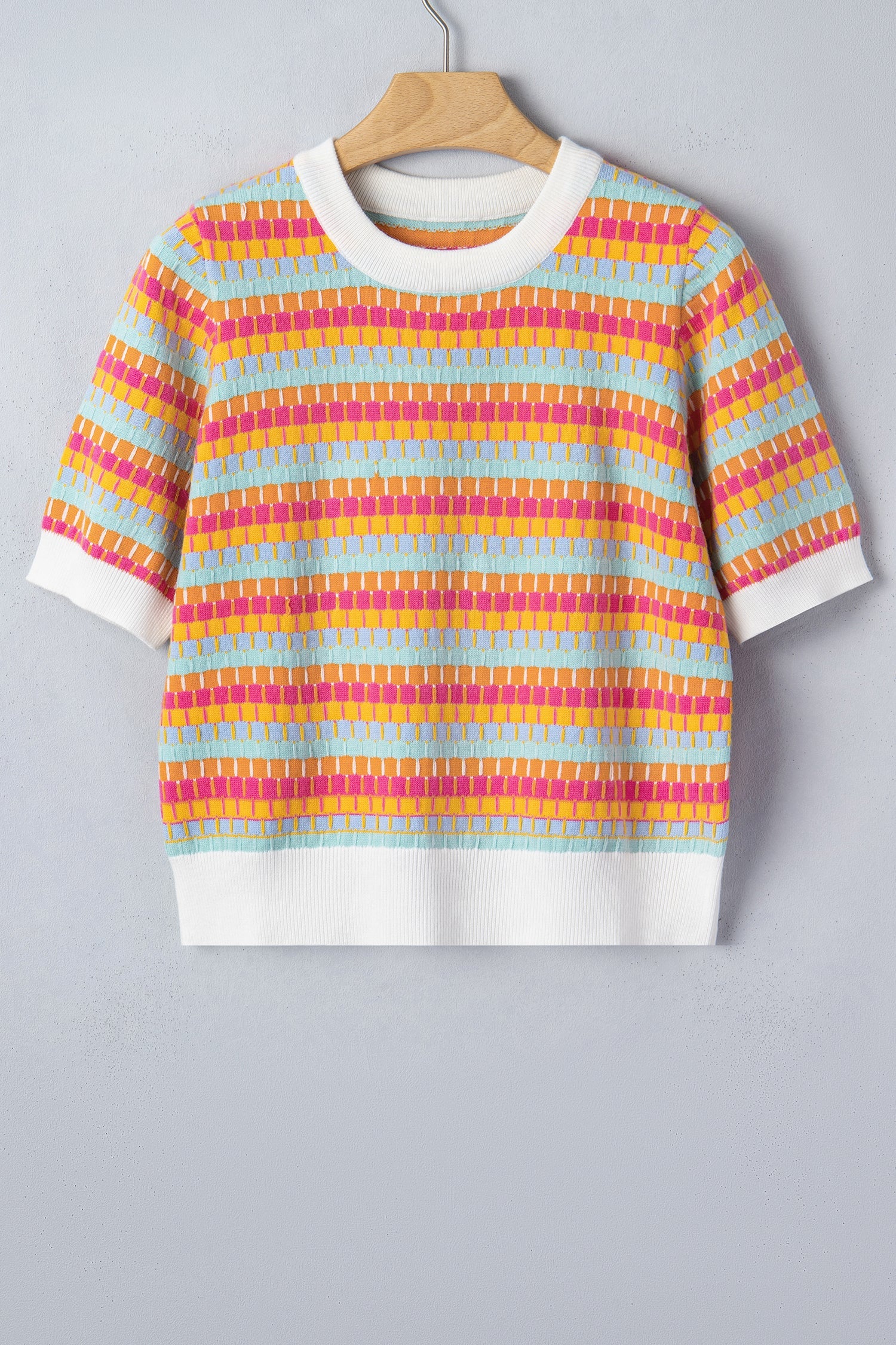 Bellamy Knit Short Sleeve Sweater