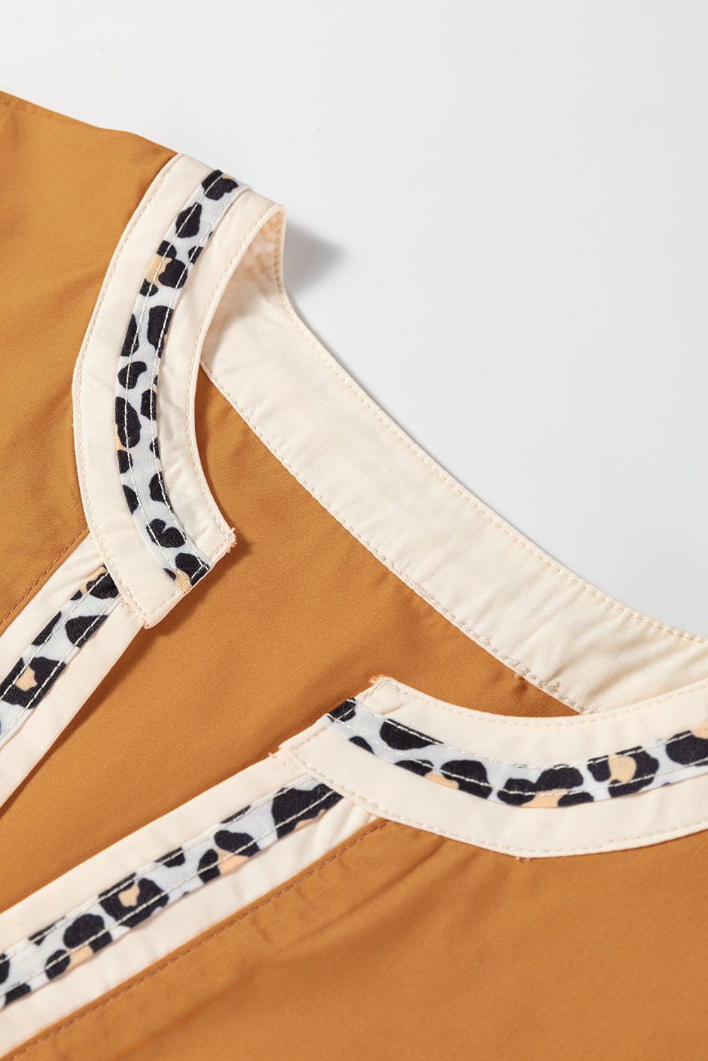 Gia Trim Puff Sleeve Blouse