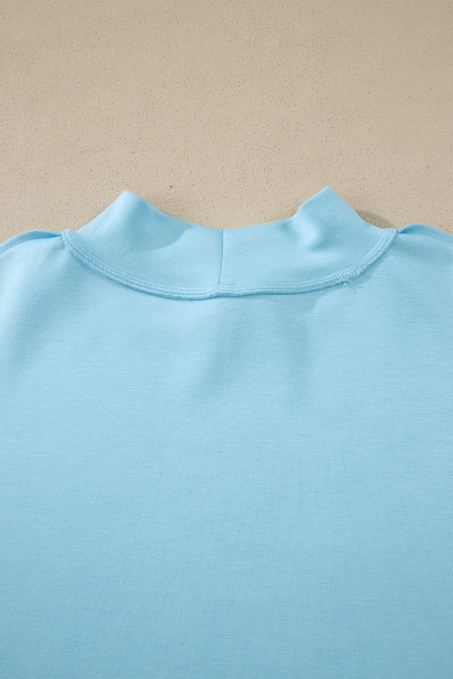 Sasha Seam Mock Oversize Tee Set