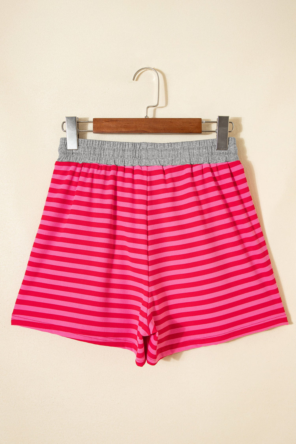 Ocean Waist Casual Ribbed Shorts