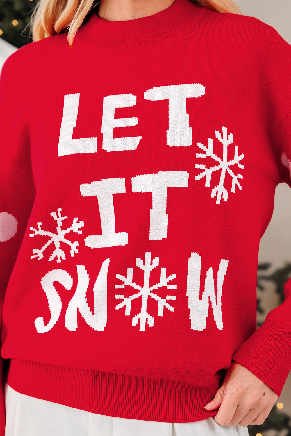Tiffany Christmas Holiday Loose Sweater