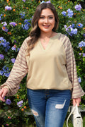 Iris Notched Raw Edge PLUS Jumper