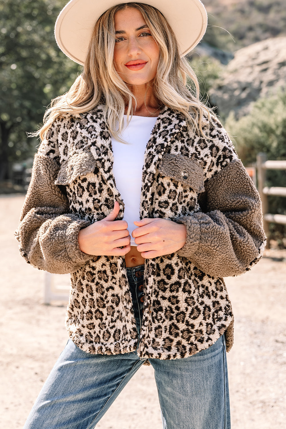 Alianna Flap Collared Up Jacket