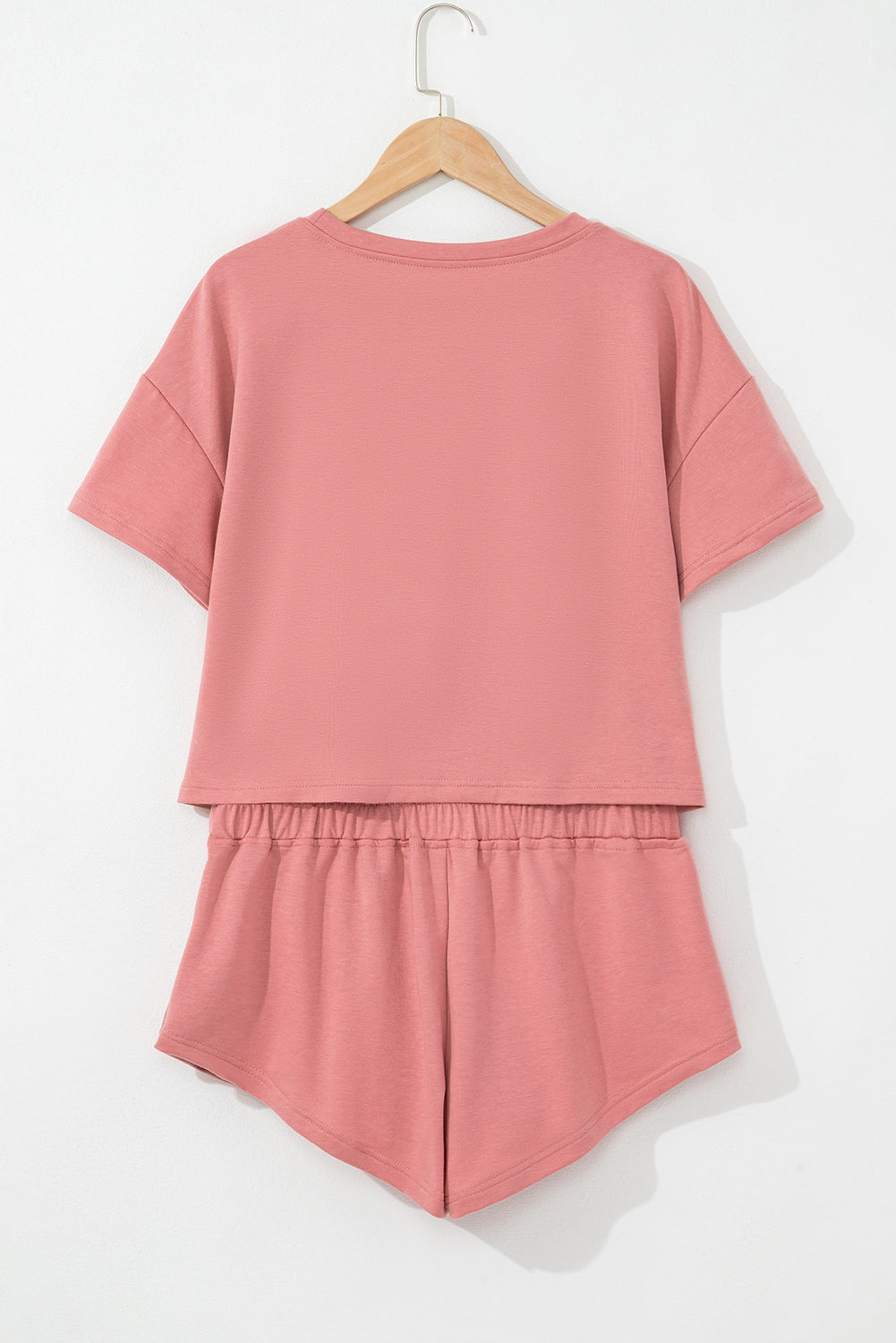 Evelynn Blossom 2pcs Cropped Tee Set