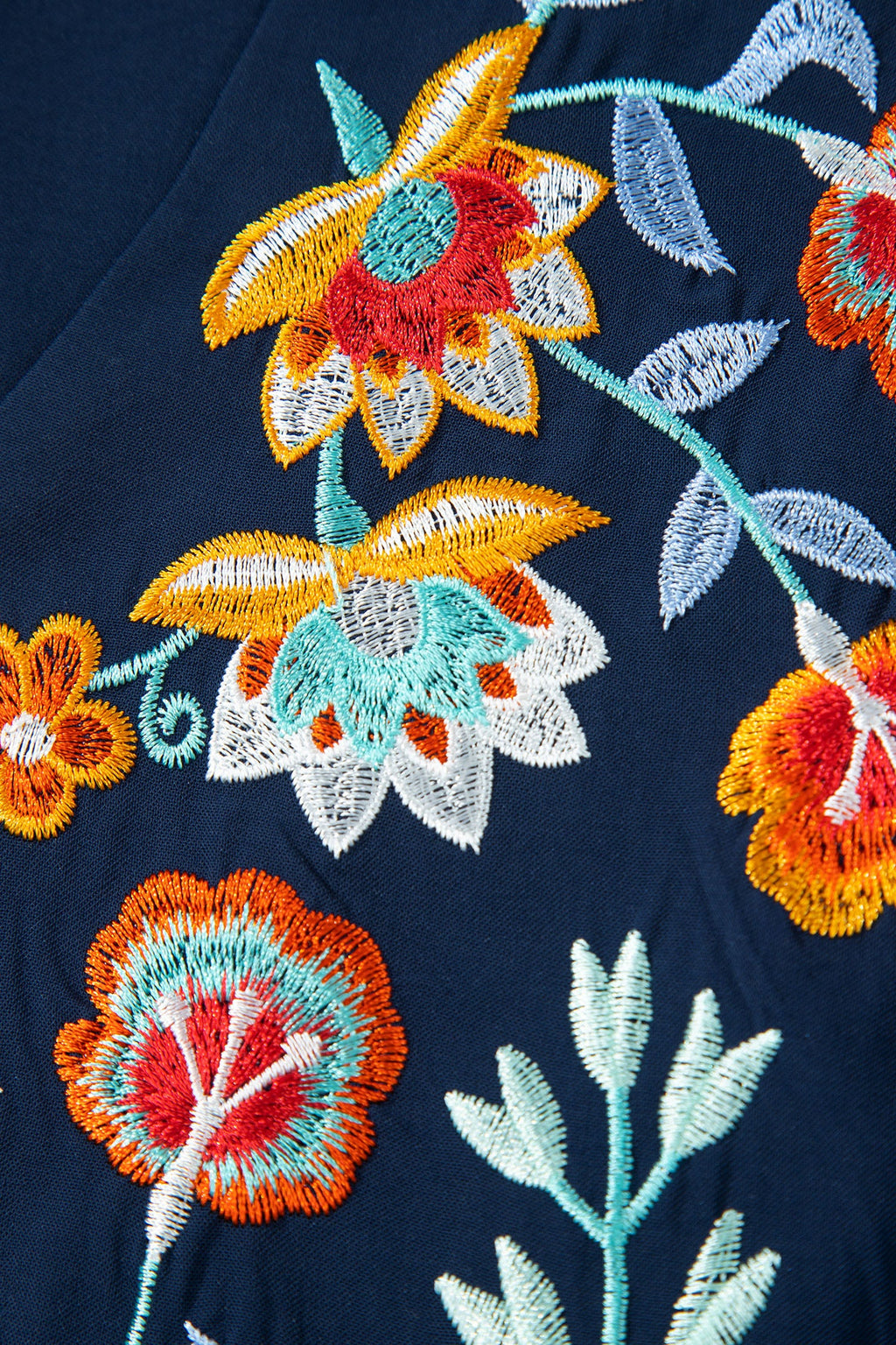 Erin Embroidered Detail Babydoll Blouse
